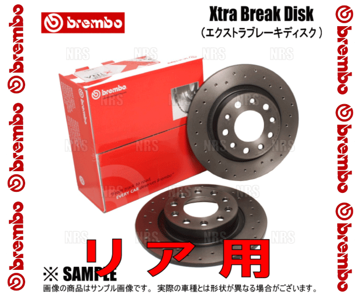 brembo ブレンボ エクストラ ブレーキディスク (リア) WRX STI