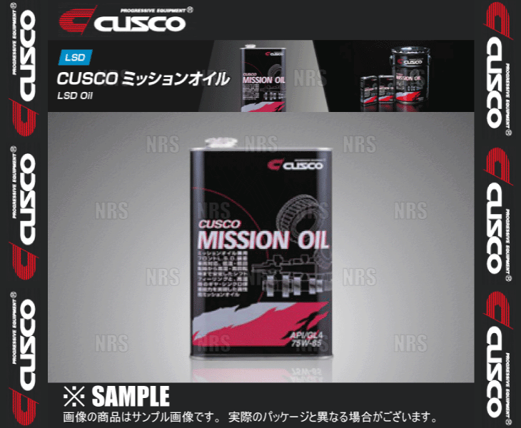 CUSCO クスコ ミッションオイル フロントデフ専用 API/GL4 SAE/75W-85 1.0L 1本 (010-002-M01｜abmstore