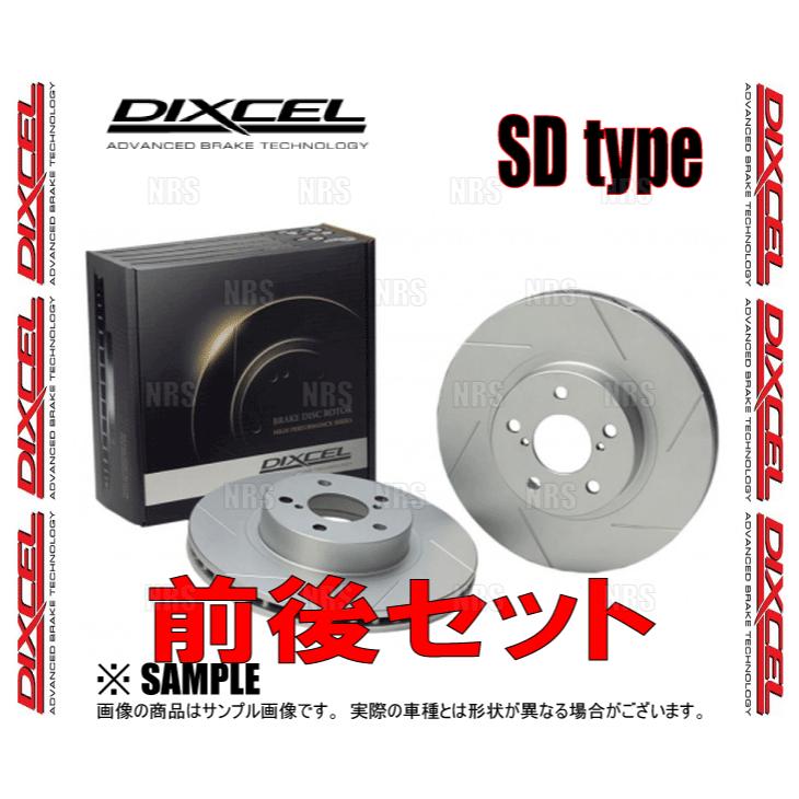 DIXCEL ディクセル SD type ローター (前後セット) ロードスター NA8C/NB6C/NB8C 93/9〜05/6  (3513005/3552805-SD