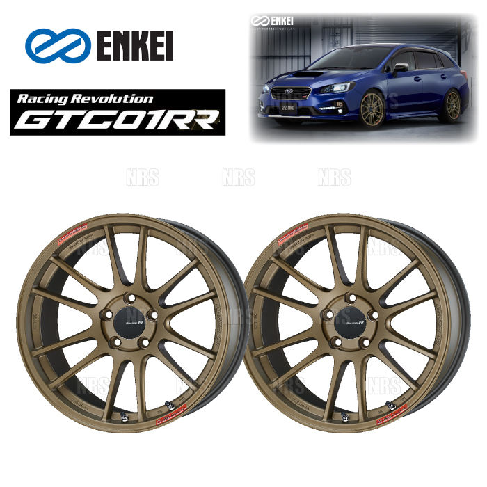 ENKEI（エンケイ） GTC01RR (TG チタニウムゴールド/ミドルフェイス