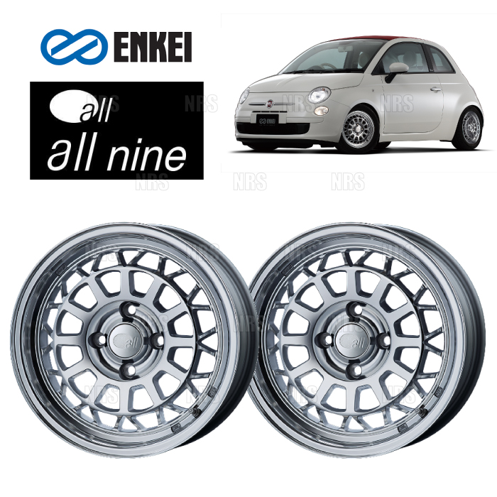 ENKEI（エンケイ） all nine (M/P ミラーポリッシュ) 6.0J x 15インチ