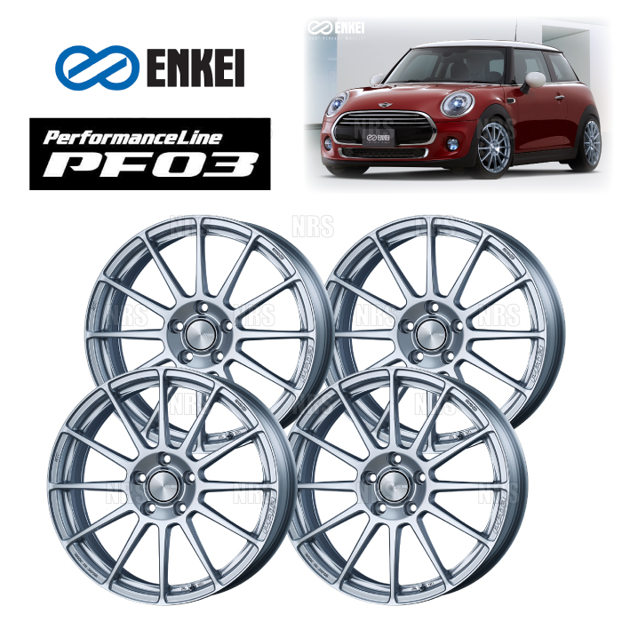 ENKEI（エンケイ） PF03 (スパークルシルバー) 6.5J x 16インチ +45 