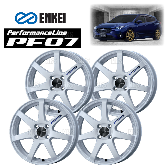 ENKEI（エンケイ） PF07 (パールホワイト) 5.0J x 16インチ +45 PCD100 