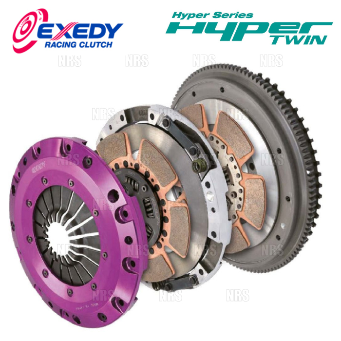 EXEDY エクセディ Hyper TWIN ハイパーツイン (プル) フェアレディZ Z34/RZ34 (NT02SD : exedy nt02sd 1001 : エービーエムストア