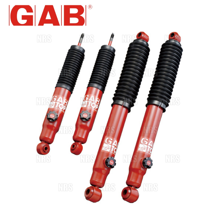 GAB ジーエービー TOP トップ ショック (前後セット) ジムニー JA12W/JA22W 95/11〜  (TOP8500A/TOP8500A/TOP8900AD/TOP8900AD