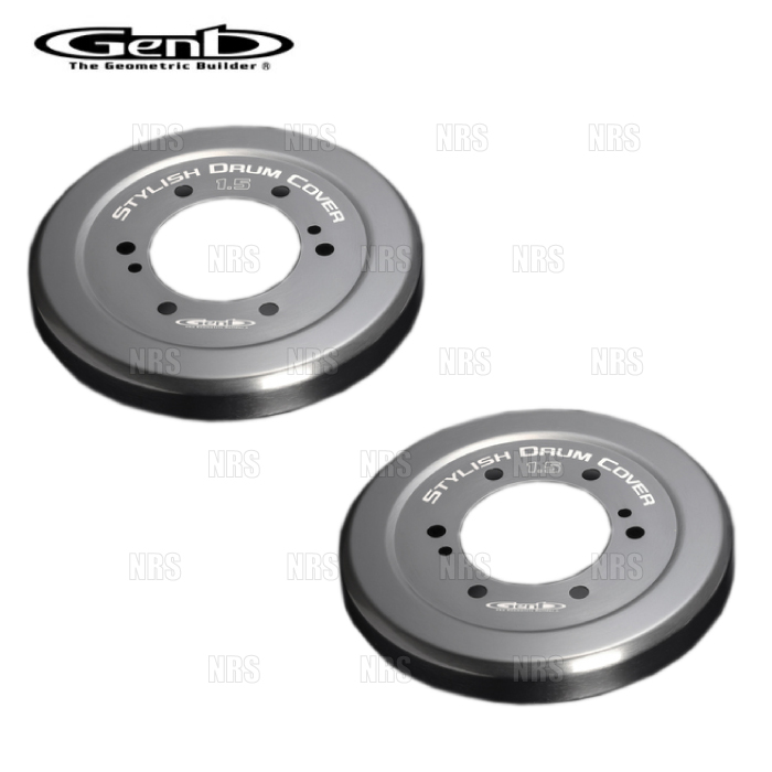 【超歓迎】 GENB Genb 玄武 スタイリッシュドラムカバー (1.5mm/2枚セット パーツ