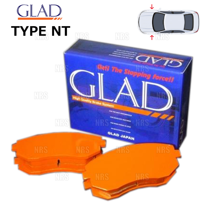 GLAD グラッド Type NT (フロント) インプレッサ STI R205/S206 GRB/GVB 07/10〜14/8 ブレンボ (F6546-NT