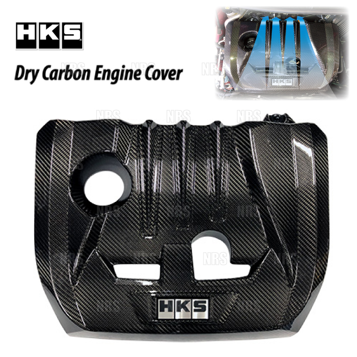 LEON 　S660 HKSドライカーボン製エンジンカバー LEON S660 HKSドライカーボン製エンジンカバー HKS（エッチケーエス
