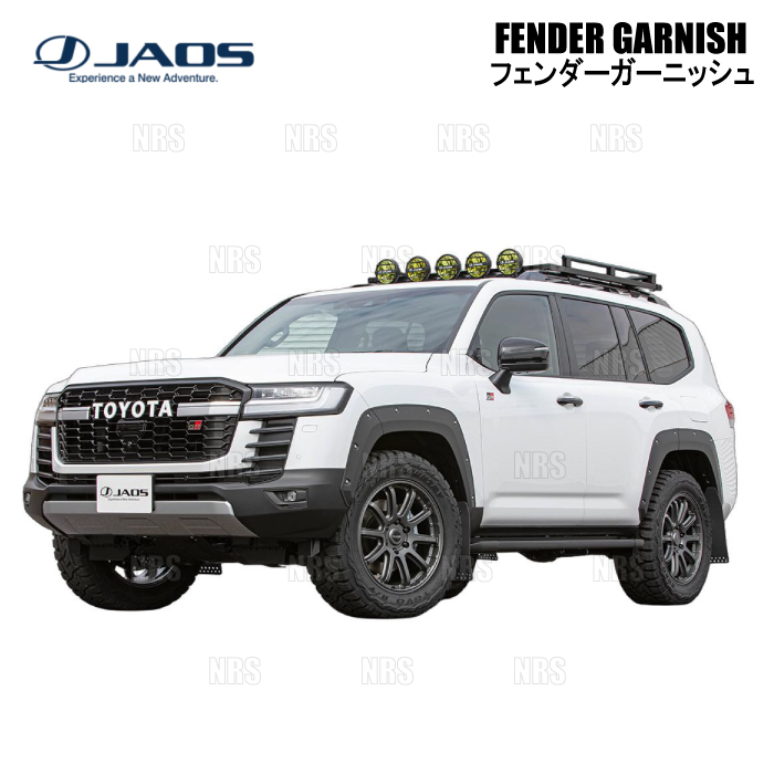 JAOS（ジャオス） フェンダーガーニッシュ (TYPE-X/マットブラック