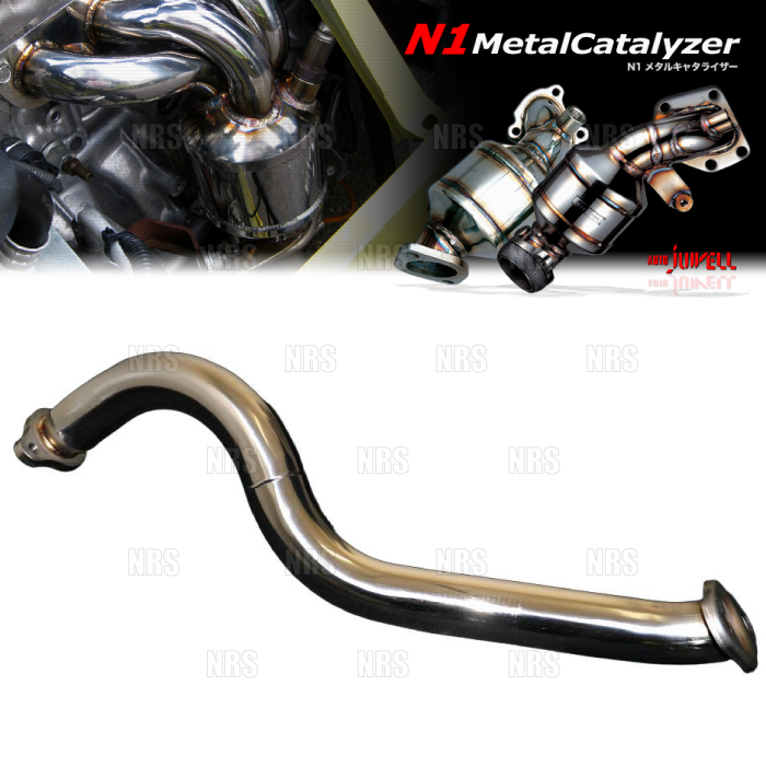 Jワークス フロント 中間パイプ ステンレス エッセ l235 ミラ マフラー