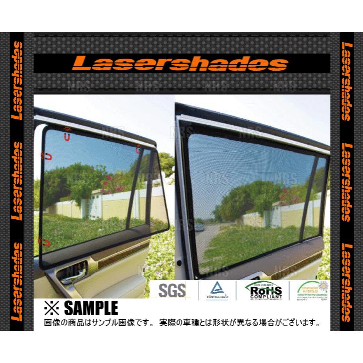 Laser Shades レーザーシェード サンシェード (フルセット7面タイプ) ハイエース 200系TRH/KDH# 1TR/2TR/1KD/2KD 04/8〜20/4 (LS7-T003｜abmstore｜02