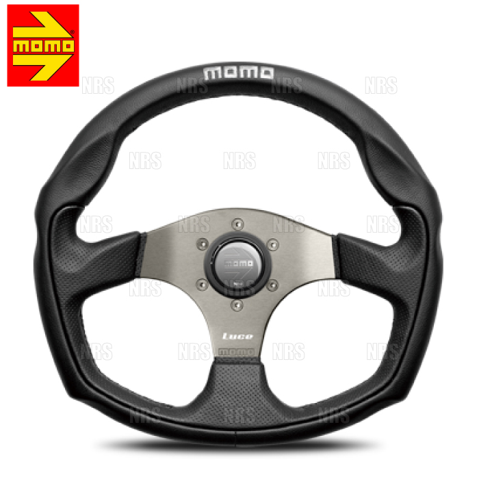 MOMO Race モモ　ステアリング 320mm ブラック MOMO（モモ） ステアリング RACE NOTO BLACK/GOLD（レース ノト