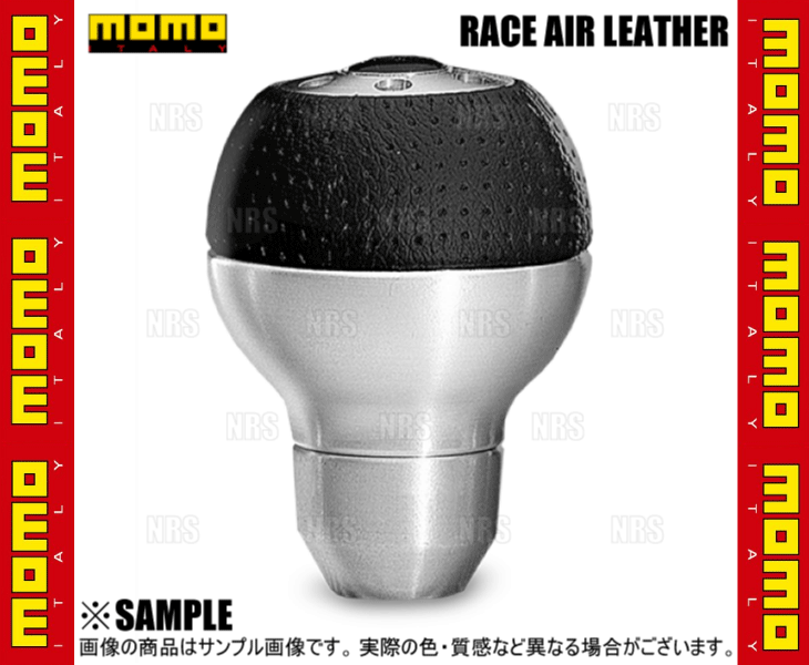 MOMO モモ RACE AIR LEATHER ALUMINIUM レースエアーレザー