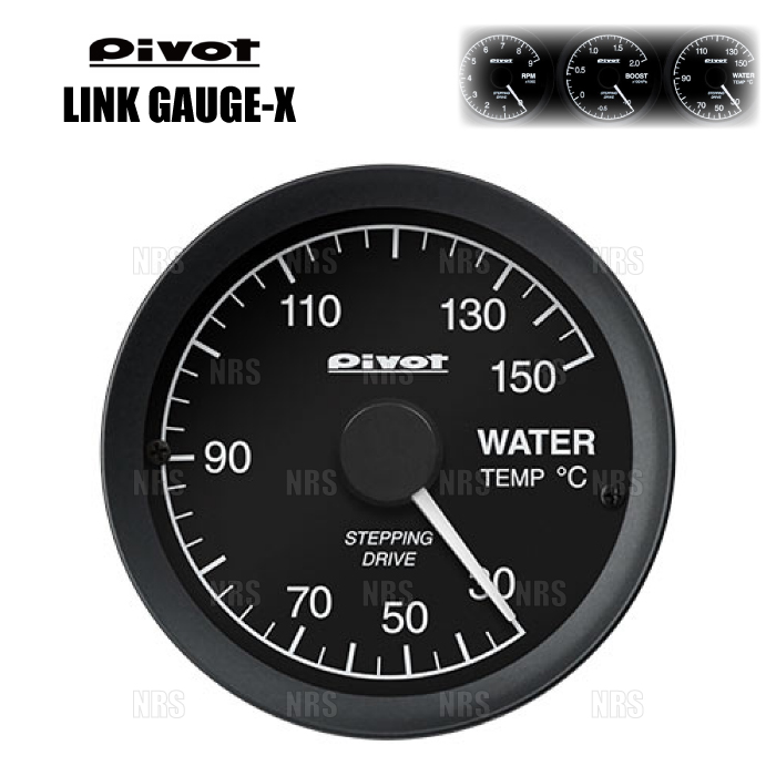 PIVOT デジタルモニター　水温計　電圧計　OBD2 PIVOT ピボット リンクゲージX (水温計) ジムニー JB23W/JB64W