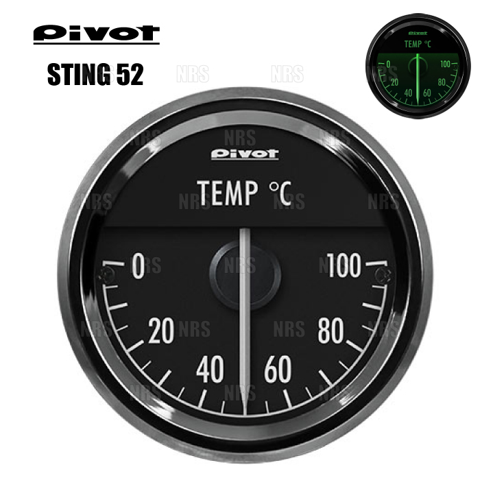PIVOT ピボット STING52 スティング52 EG温度計 φ52 センサータイプ