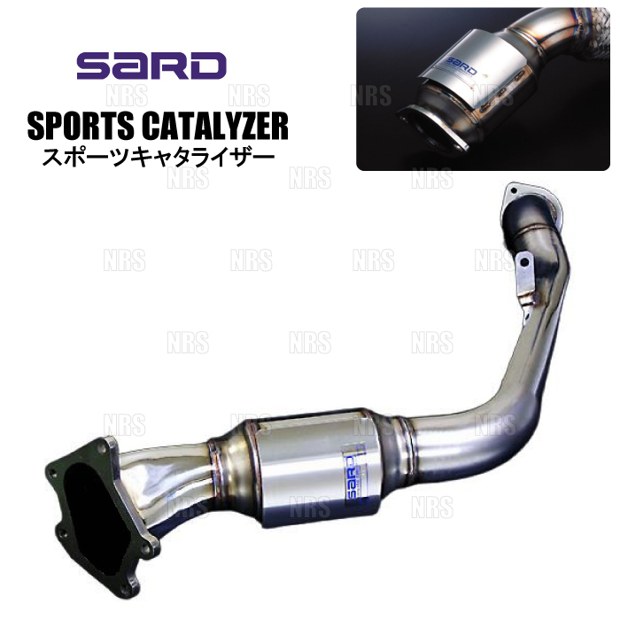 SARD（サード） スポーツキャタライザー インプレッサ WRX STI GDB