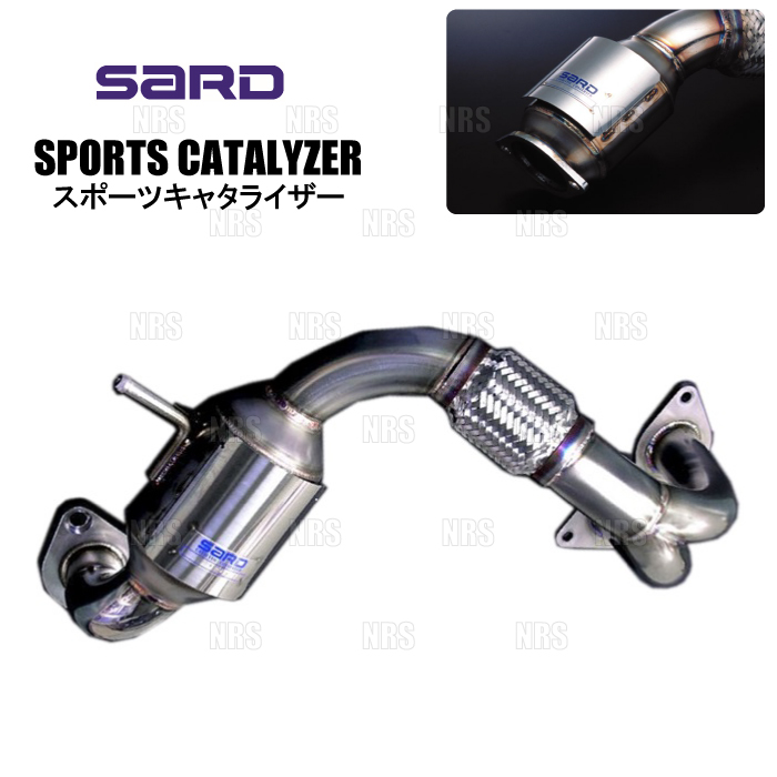 SARD（サード） スポーツキャタライザー MR-S ZZW30 1ZZ-FE H14/8〜H19