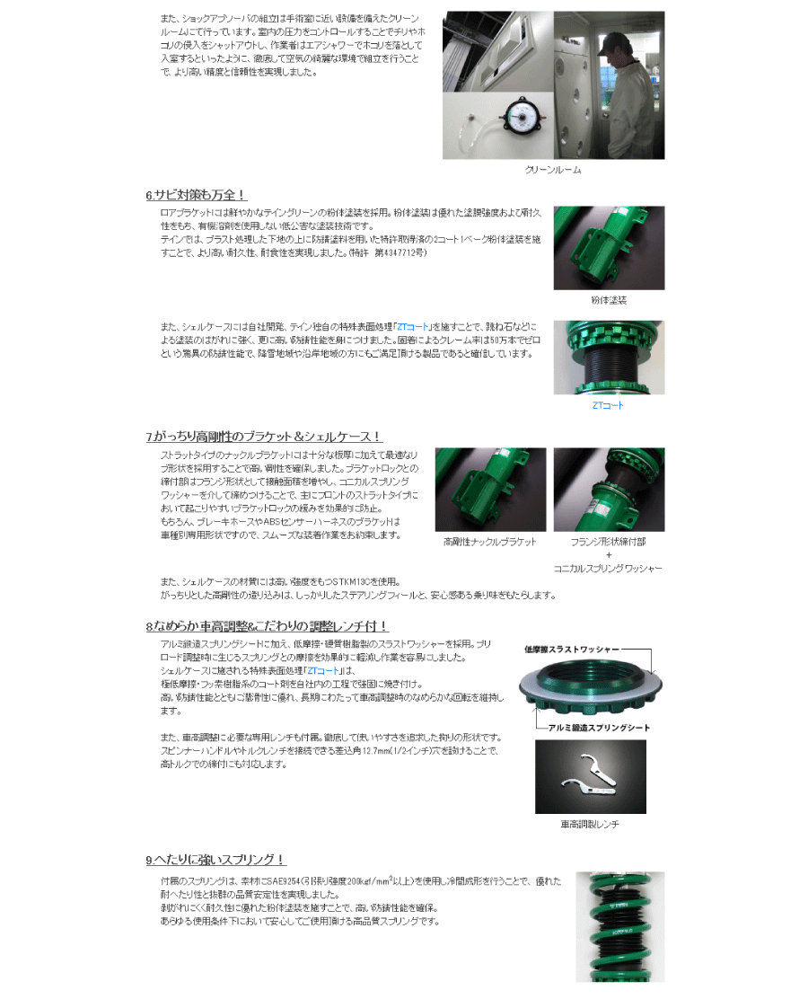 Flex Flex Racing テイン Gshc6 4zas2 車高調 フレックス N One Jg1 12 11 Ff Gshc6 4zas2 1001 エービーエムストア 足回り サスペンション Racing Tein レーシング