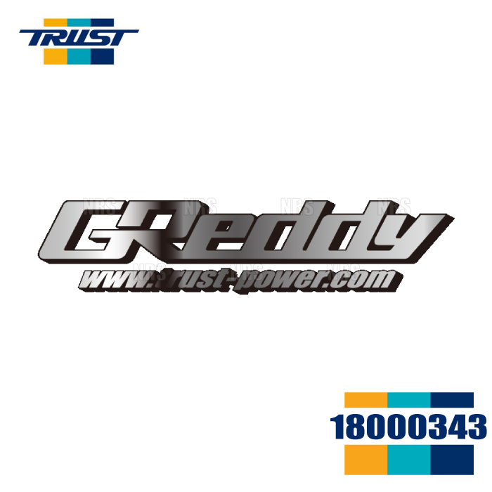 TRUST（トラスト） GReddy グレッディー ミラーステッカー (GReddyロゴ