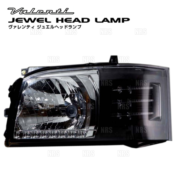 Valenti ヴァレンティ ジュエル ヘッドランプ (クリア/マットブラック) ハイエース/レジアスエース 200系 H16/8〜  ハロゲン(HL200A-CM-12 : hl200a-cm-12-1001 : エービーエムストア - 通販 - Yahoo!ショッピング