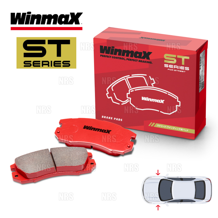 ウインマックス WINMAX ST2 フロント用 ブレーキパッド インプレッサ 