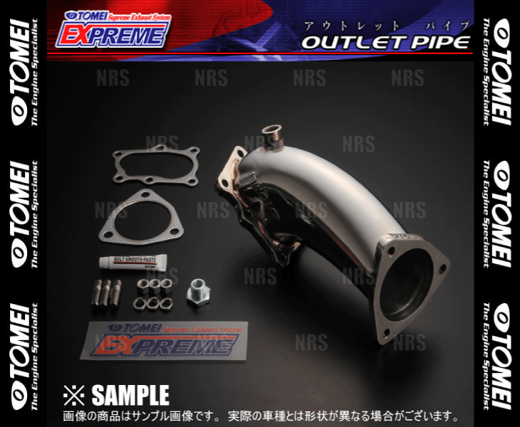 TOMEI 東名パワード EXPREME タービン アウトレットパイプ スカイライン R33/R34/ECR33/ENR33/ER34/ENR34 RB25DET (422001｜abmstore12｜02