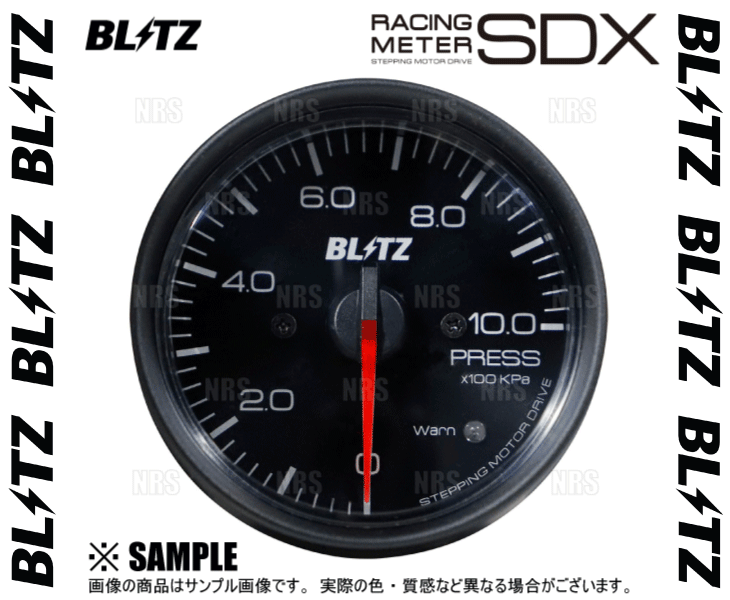 BLITZ（ブリッツ） RACING METER レーシングメーターSDX φ60 PRESS