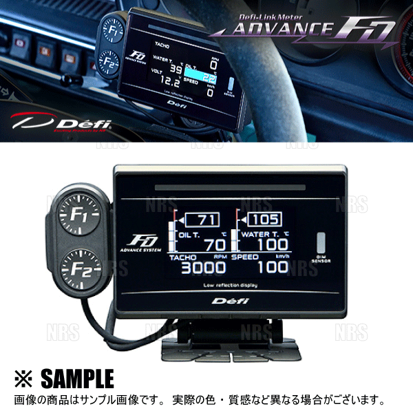 Defi（デフィ） レーサーゲージN2+ (φ60/レッド) タコメーター 0