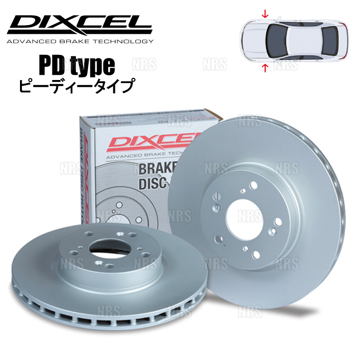 DIXCEL ディクセル PD type ローター (フロント) BMW M3 BL32/M3CSL (E46) 01/2〜 (PD1204941R/L