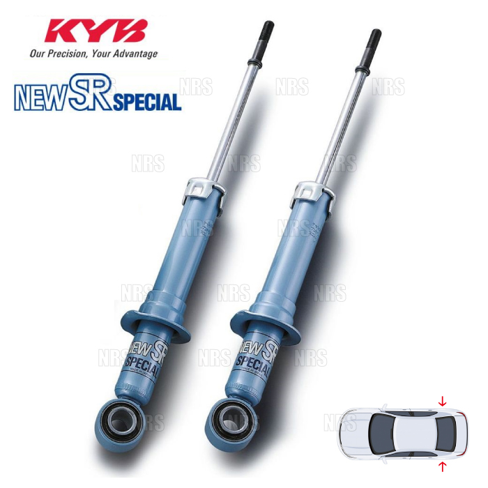 KYB カヤバ NEW SR SPECIAL (リア) XV/XV ハイブリッド GP7/GPE FB20 12/10〜 4WD車  (NSF9235/NSF9235