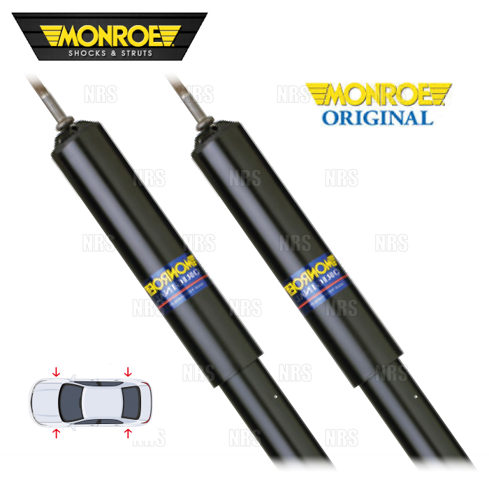 MONROE モンロー オリジナル (前後セット) ジムニー JA71C/JA71V/JA11V/JA11C 86/1〜95/10 4WD (31029MM/32207MM | MONROE（車）