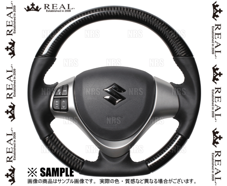 REAL レアル オリジナル (ブラックカーボン/ブラックステッチ) ワゴンR