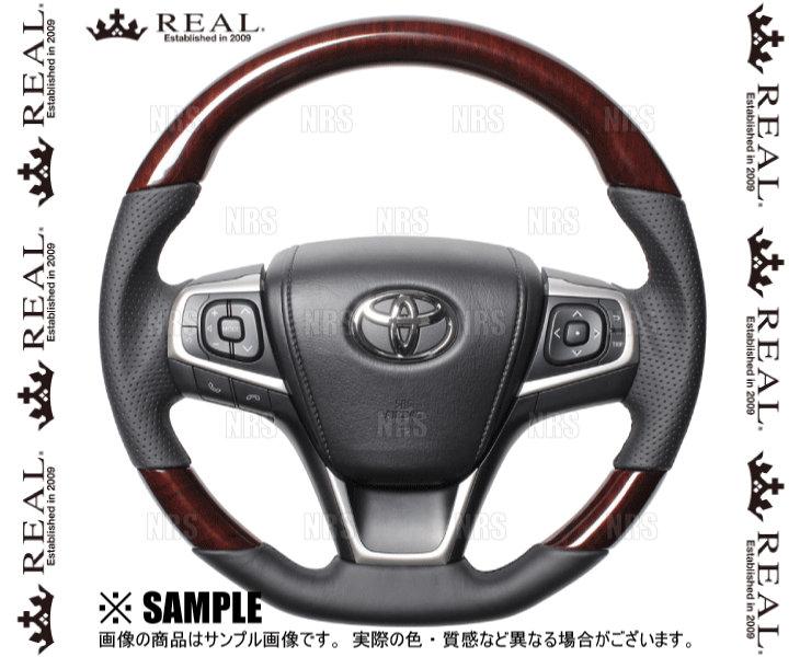 REAL レアル プレミアム (60ブラウンウッド/ブラックユーロステッチ)　NOAH （ノア ハイブリッド）　ZWR80G/ZWR80W　2014/1〜 (U60-BRW-BK｜abmstore3