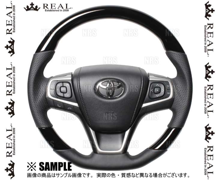 REAL（レアル） プレミアム (ピアノブラック/ブラックユーロステッチ