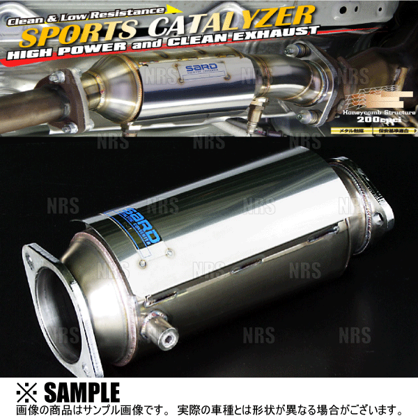 SARD サード スポーツキャタライザー MR-S ZZW30 1ZZ-FE H14/8
