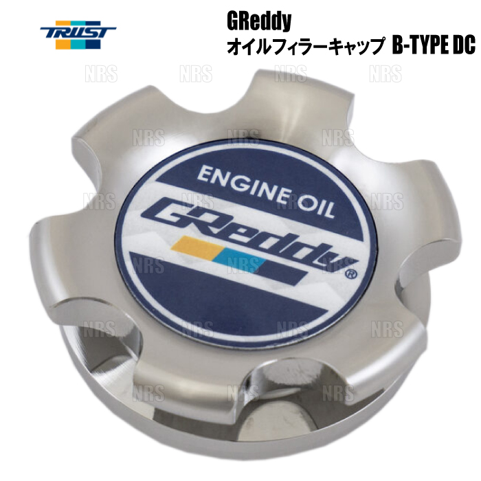 TRUST トラスト GReddy オイルフィラーキャップ B-TYPE DC ネジ式 M32-P3.5 スズキ車用 J20/H27/K12B (13901512｜abmstore3