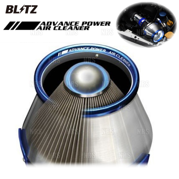 BLITZ ブリッツ アドバンスパワー エアクリーナー アレックス/カローラ ランクス ZZE123 2ZZ-GE 2001/1〜 (42062