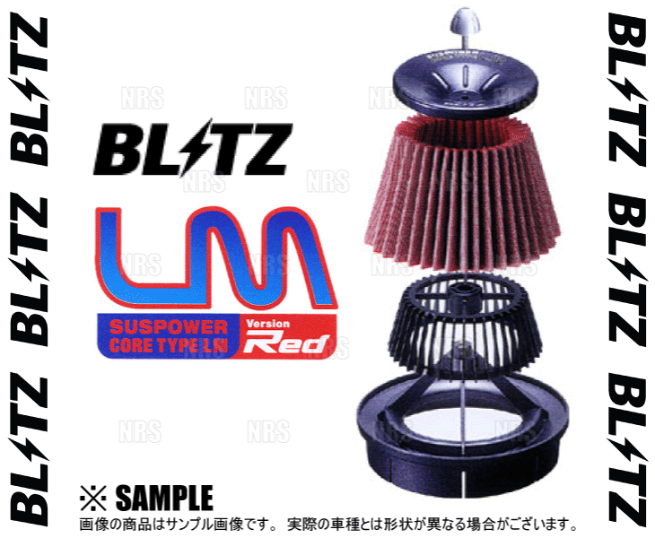 BLITZ ブリッツ サスパワー コアタイプLM-RED (レッド) アルトワークス HA22S K6A 1998/10〜2000/4 (59186｜abmstore4｜03