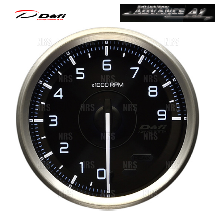 Defi デフィ アドバンスA1 φ80 タコメーター/エンジン回転計 0〜9000RPM (DF17601 | Defi
