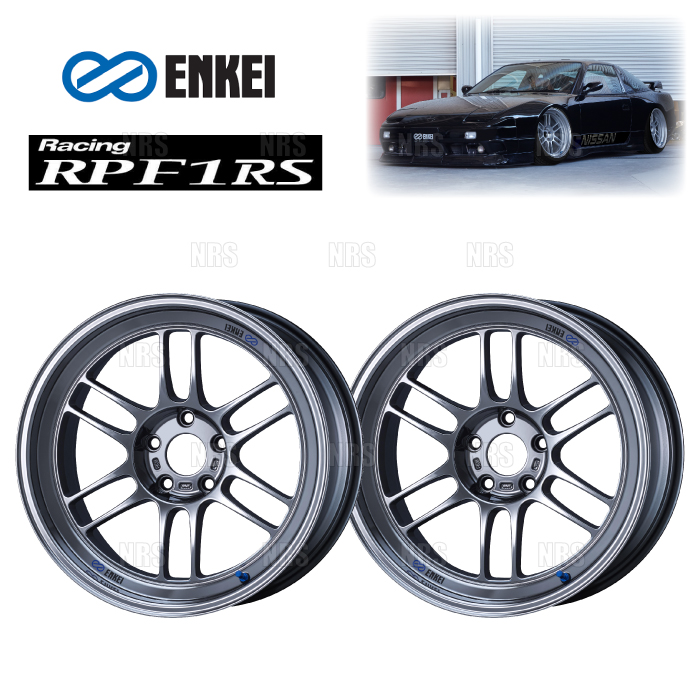 タイヤ・ホイールセット(ENKEI RPF1RS・ブリヂストン アドレナリン) ENKEI（エンケイ） RPF1RS (SBC/リム深度47mm) 9.5J x 18インチ +12