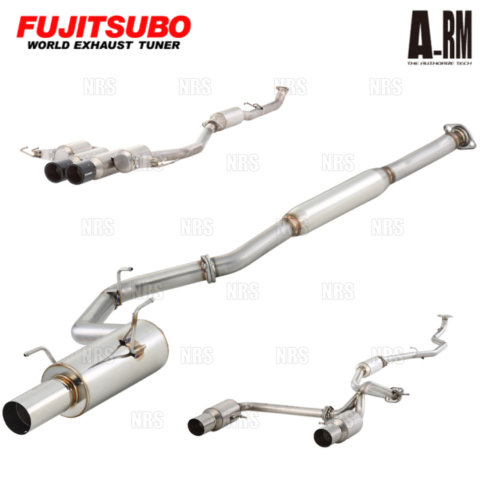 フジツボ　オーソライズRM ストレート加工品　GRB インプレッサ　GRF GH FUJITSUBO】オーソライズ A-RM｜GRB インプレッサ WRX STI 専用設計