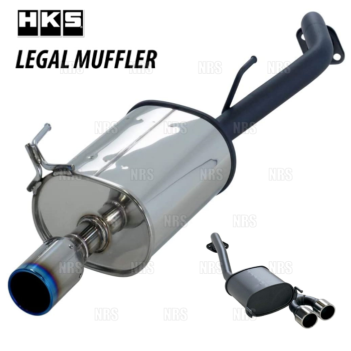 HKS エッチケーエス LEGAL MUFFLER リーガル マフラー ビート