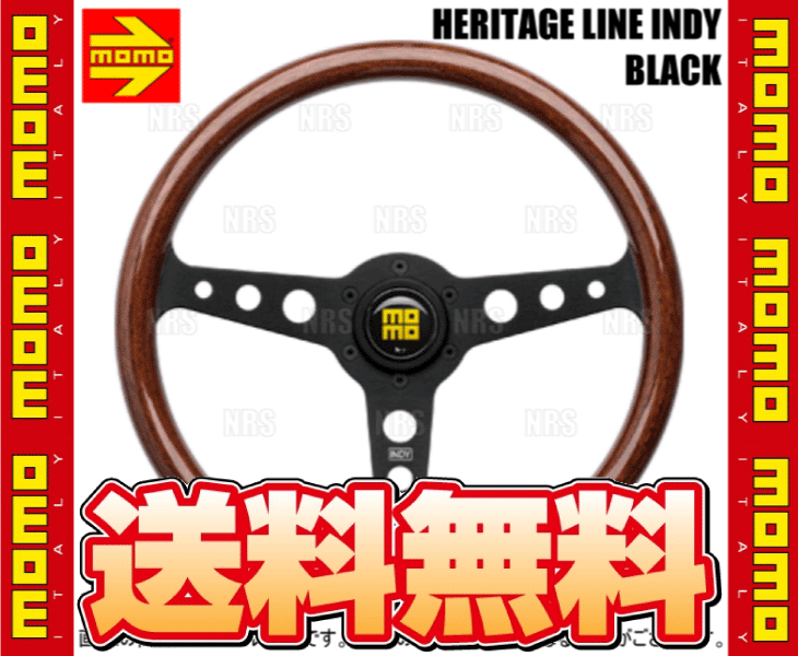MOMO（モモ） HERITAGE LINE INDY BLACK ヘリテージ ライン インディ