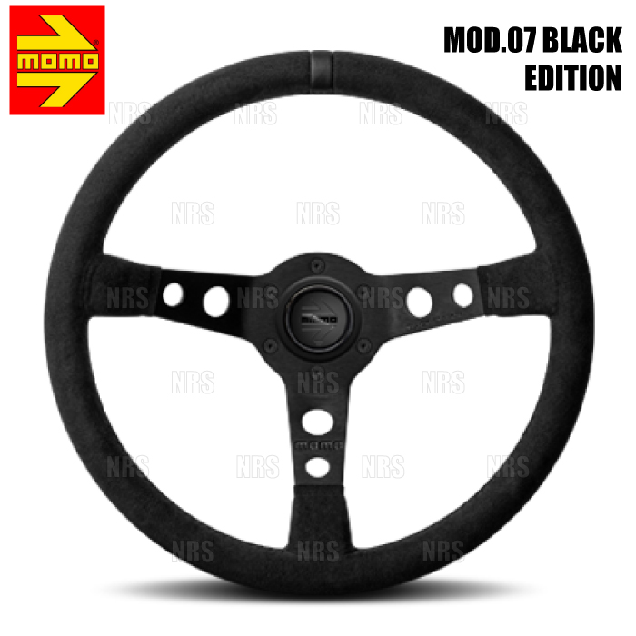 MOMO（モモ） MOD.07 モデル07 ブラック エディション 350mm ブラック