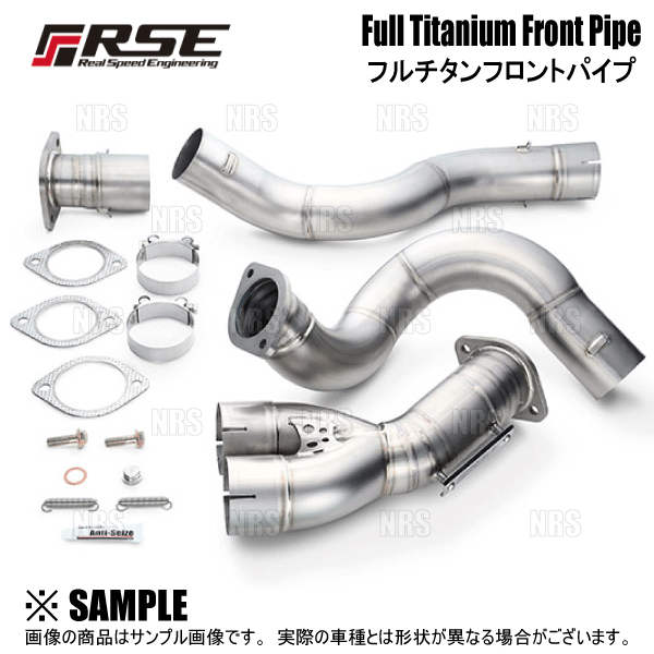 RSEリアルスピードエンジニアリング フルチタンマフラーキット (Type-D