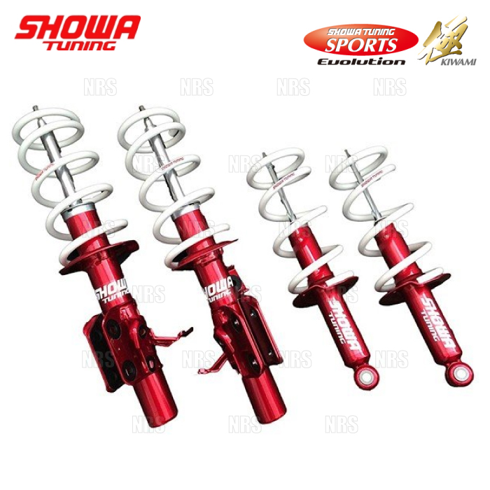 SHOWA TUNING ショーワ チューニング SPORTS Evolution 極 スポーツ エボリューション きわみ コペン LA400K 14/6〜 (V0521-10B-30｜abmstore4