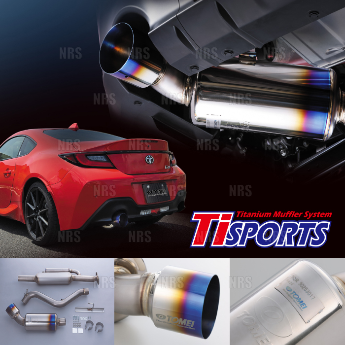 ユーヤ　ランエボ　東名パワード　チタンマフラー EXPREME Ti TITANIUM MUFFLER for EVO10 4B11 － TOMEI POWERED