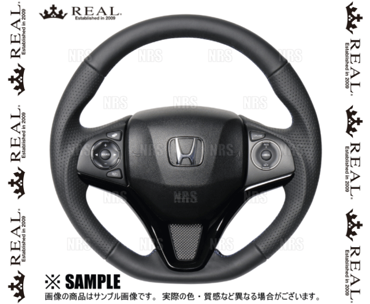 REAL レアル オリジナル (オールレザー/ブルー×ブラックユーロステッチ) グレイス GM4/GM9 2014/12~ (HNA-LPB-BL REAL レアル オリジナル (オールレザー/ブルー×ブラックユーロステッチ) グレイス GM4/GM9 2014/12~ (HNA-LPB-BL