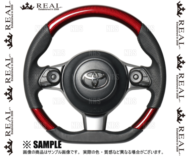 REAL ステアリング Dシェイプ GRM-BKC-RD 楽天市場】REAL レアル GRMBKCRD GRM-BKC-RD ステアリング トヨタ ZN8