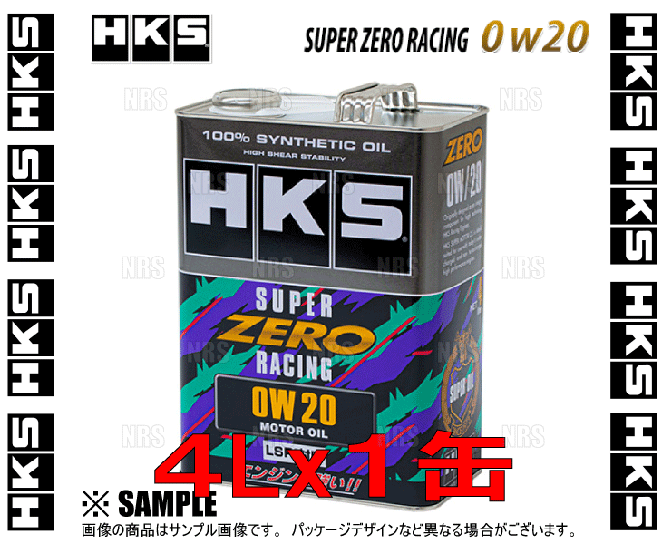 HKS エッチケーエス SUPER ZERO RACING スーパーゼロレーシング 0W-20 相当 LSPI対応 4L 1缶 (52001-AK154｜abmstore7｜02